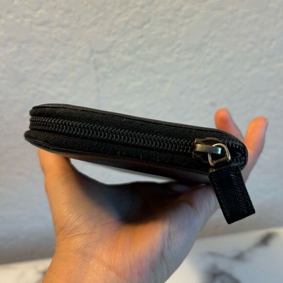 Prada Milano All Around Zip Long Wallet Black - Picture 3 of 14